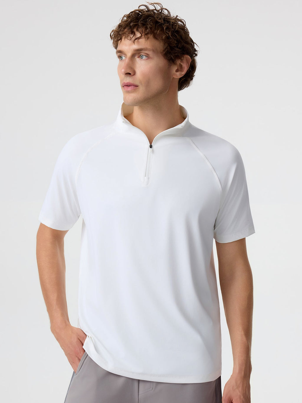 PerformancePro Half Zip Raglan Tee