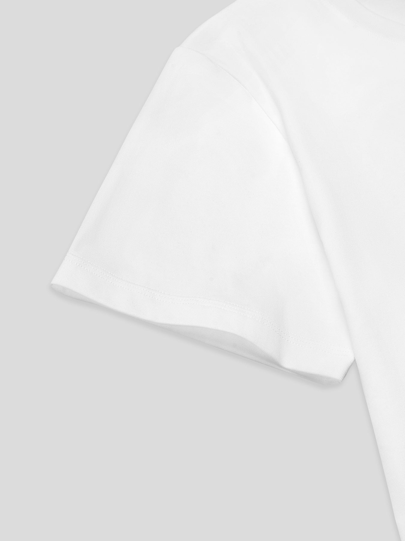 CloudWear 2.0 Split-Hem Short Sleeve Tee: Slim Fit