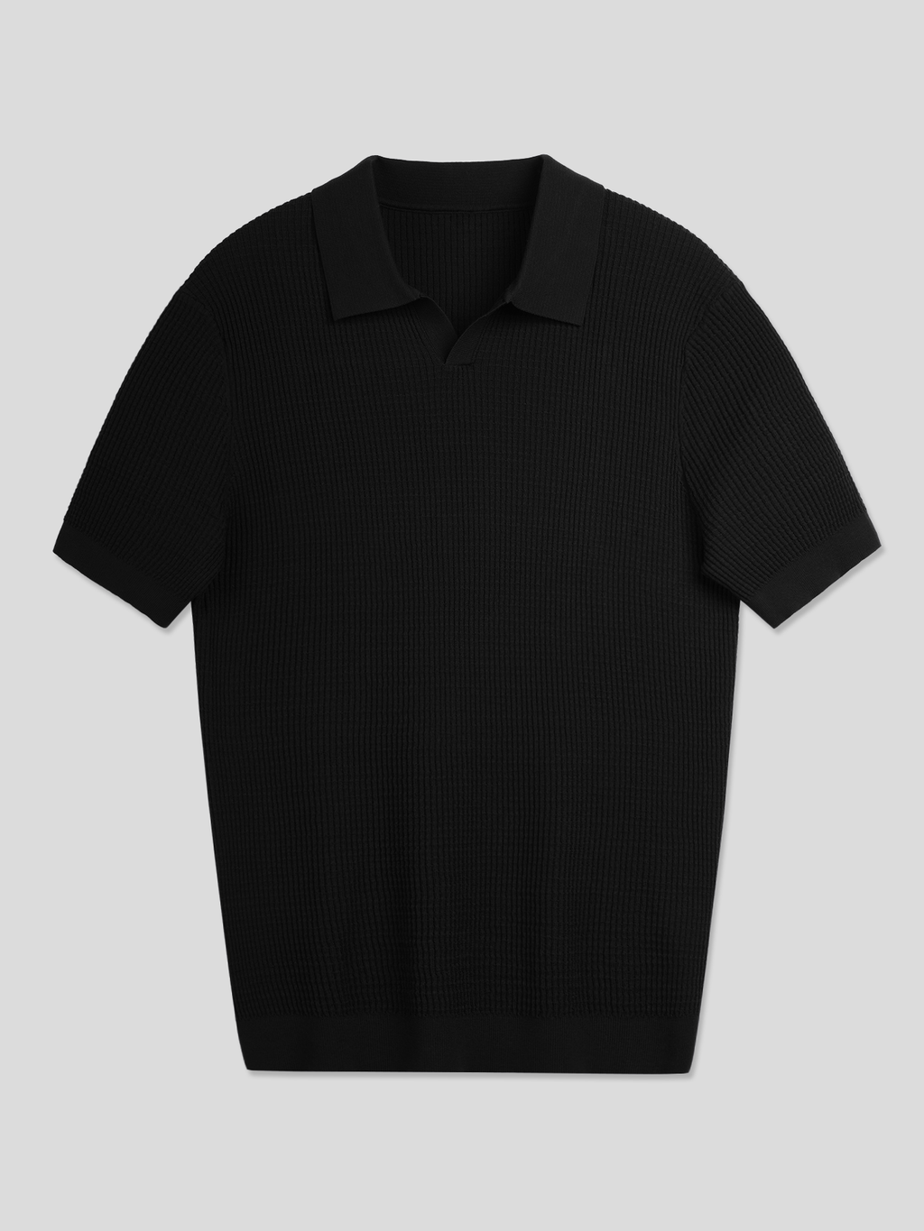 FlexKnit Active Knitted Buttonless Polo