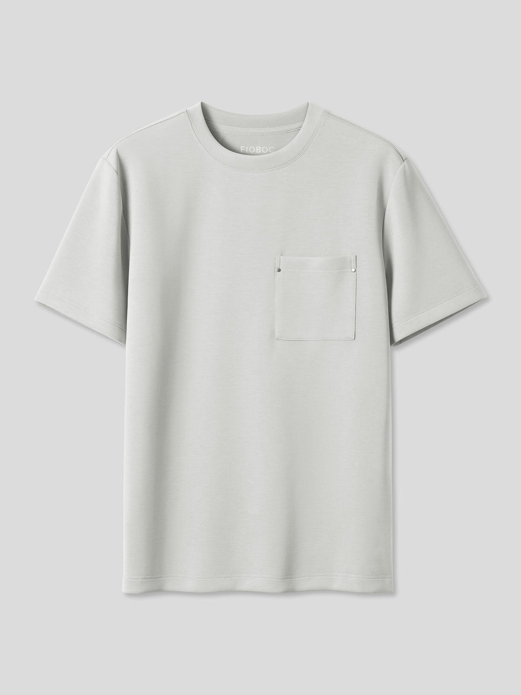Modal Blend Pocket Tee with Rivet