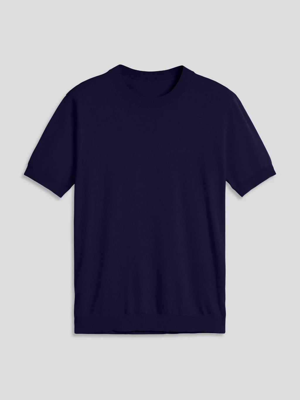 GentleKnit Short Sleeve Knitted T-Shirt